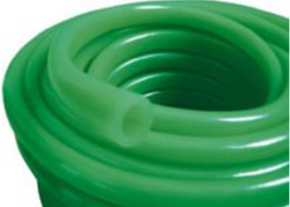 pvc single layer hose green color